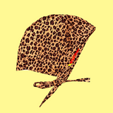 Circus & Leopard Reversible Clown Bonnet