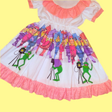 Showgirl Piggy Ruffle Babydoll Dress (XL)