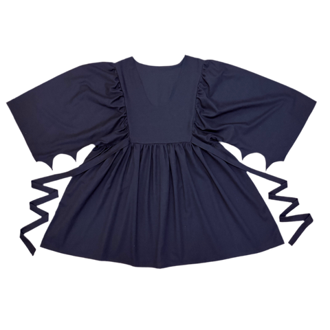 Bat Wing Tie Waist Tunic (XL)
