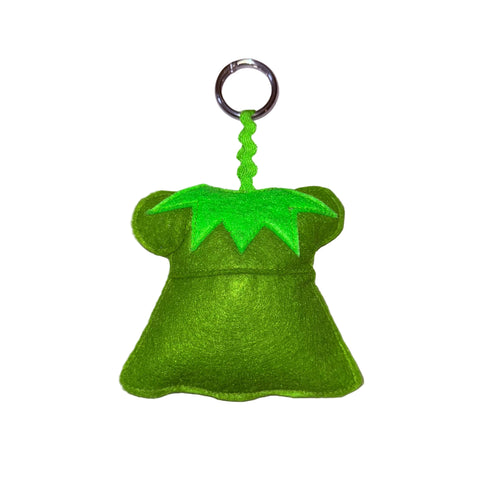 Frog Dress Bag Charm