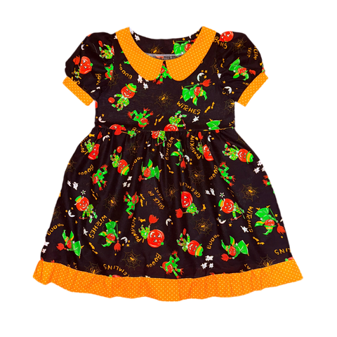Pumpkin Head Babydoll Dress (M)