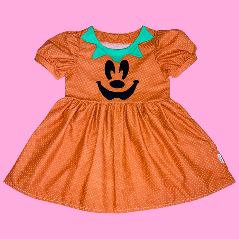 Mouse Pumpkin Babydoll Dress (M)