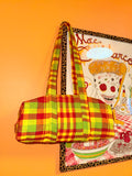 Plaid Bowler Bag