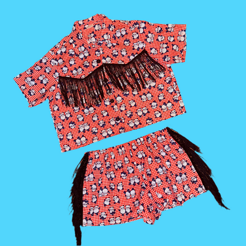Panda Rodeo Two Piece Set (L)