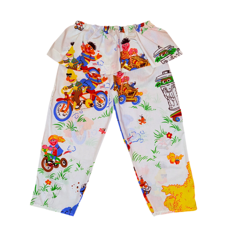 Puppet Street Peplum Pants (L)