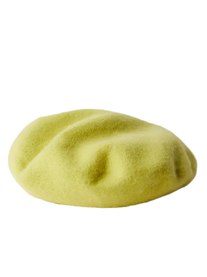 NWT Free People Slime Green Beret