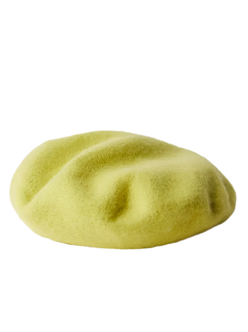 NWT Free People Slime Green Beret
