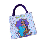 Reversible Big Tote Bag: Jasmine