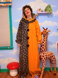 Spooky Skeleton Clownsuit w/ Collar (XL)