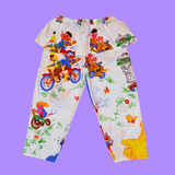 Puppet Street Peplum Pants (L)