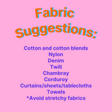 Hand Bag Pattern (physical w/ notions)