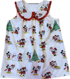Christmas Mouse Nightgown and Sleep Mask Set M/L