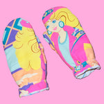 Cowgirl Barb Quilted Mittens