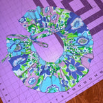 Flower Power Tiered Dress w/ Collar (L)