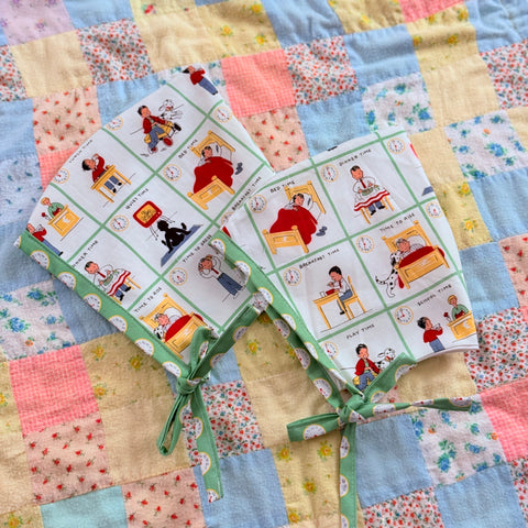 Daily Schedule Baby Bonnet (12-18 months)