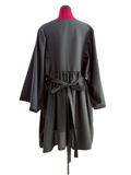 Bat Wing Tie Waist Tunic (XL)