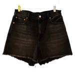 AE Black Stretchy High Waist Jean Shorts Sz 8