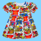 Custom BABYDOLL Dress (Carnival Puppets)