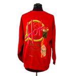 Vintage 90s Red Hot Sauce Crewneck Sweatshirt Sz L