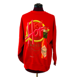 Vintage 90s Red Hot Sauce Crewneck Sweatshirt Sz L