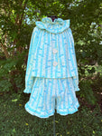 Floral Giraffe Ruffle 3 Piece Set (L)