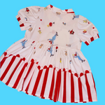 Zobo Button Up Babydoll Dress (L)