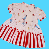 Zobo Button Up Babydoll Dress (L)