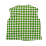 Gingham Barb Blouse (M)