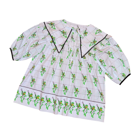 Banjo Frog Rick Rack Dress (M-XL)