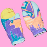 Cowgirl Barb Quilted Mittens