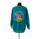 Vintage 80s Florida Sailing Club Crew Neck Sweatshirt Sz L