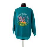 Vintage 80s Florida Sailing Club Crew Neck Sweatshirt Sz L
