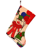 Holiday Stocking: Clown/Toy Soldier