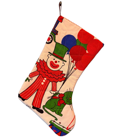 Holiday Stocking: Clown/Toy Soldier