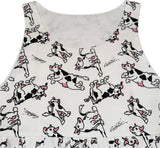 Cow Jumper Dress (2X)
