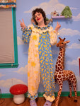 Floral Banana Clown Suit w/ Collar (M)