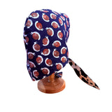 Snails/Cow Print Reversible Quilted Hooded Scarf