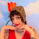 Circus & Leopard Reversible Clown Bonnet
