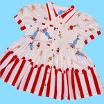 Zobo Button Up Babydoll Dress (L)