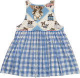 Gimzo Gingham Jumper Dress (L)