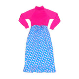 Piggy Turtleneck Tie Dress (Sz M)