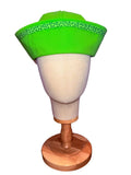 Green Sailor Hat with ties