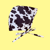 Cow Print Clown Bonnet