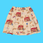 Animal Crackers Skirt w/ pockets (L)