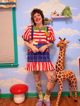 Clown Around Suspender Dress (M/L)