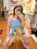 Fruit Salad Stretchy Shorts (L)