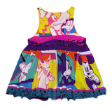 90s Mouse Jumper Dress (L)