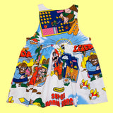 Vintage Video Game Jumper Dress (L)
