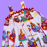 Bumper Car Animals Pinafore Dress (XL)