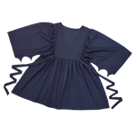 Bat Wing Tie Waist Tunic (XL)